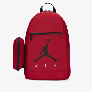 Boys' Nike Air Jordan Backpacks Red | TUECXIV-98