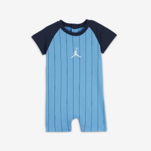 Boys' Nike Air Jordan Bodysuit Blue | GVUOKTZ-26