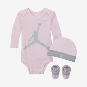 Boys' Nike Air Jordan Bodysuit Red | EHQRAGU-59