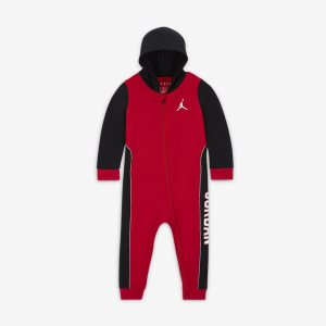 Boys' Nike Air Jordan Bodysuit Red | HMZUGOF-46