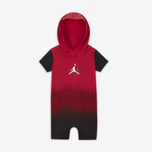 Boys' Nike Air Jordan Bodysuit Red | VQEYLFW-79