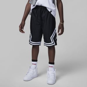 Boys' Nike Air Jordan Dri-FIT Shorts Black | HUOECMD-85