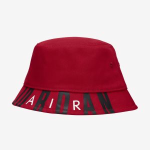 Boys' Nike Air Jordan Hats Red | KFBCEVL-16