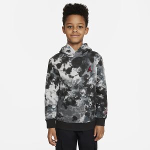 Boys' Nike Air Jordan Hoodie Black | ALGNFQO-05