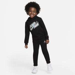 Boys' Nike Air Jordan Hoodie Black | DYCZRUE-72