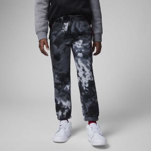 Boys' Nike Air Jordan Jumpman Pants Black | YSEDVZJ-68