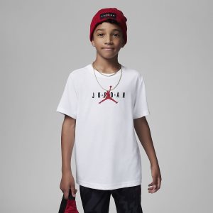 Boys' Nike Air Jordan Jumpman Sustainable Graphic T Shirts Black | VYDNMGP-36