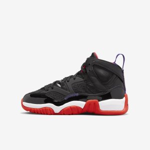 Boys' Nike Air Jordan Jumpman Two Trey Lifestyle Shoes Black / White / Red | ODREJBV-29