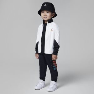 Boys' Nike Air Jordan One Piece & Sets Black | JTALQSF-80