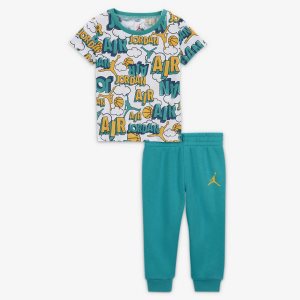Boys' Nike Air Jordan One Piece & Sets Black | RIBOXQL-89
