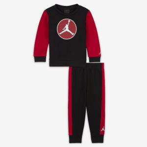 Boys' Nike Air Jordan One Piece & Sets Black | VLGBHFR-06