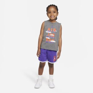 Boys' Nike Air Jordan One Piece & Sets Black | XISFQHC-45