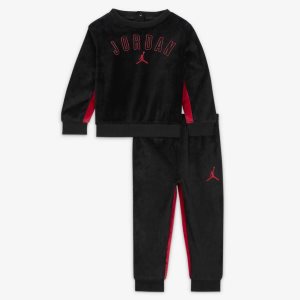 Boys' Nike Air Jordan One Piece & Sets Black | XYBWMEG-20