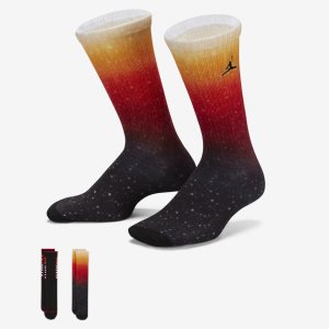 Boys' Nike Air Jordan Socks Black | PSRLQND-84