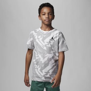 Boys' Nike Air Jordan T Shirts Blue | RYKBHGN-35