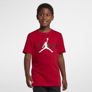 Boys' Nike Air Jordan T Shirts White | GBTUXCK-36