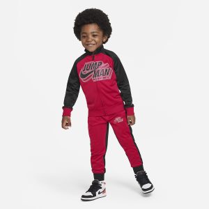 Boys' Nike Air Jordan Tracksuits Red | ISWBOHC-39
