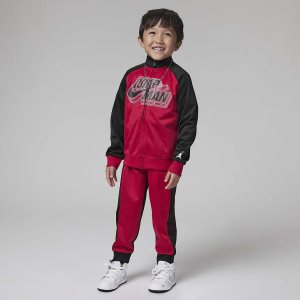 Boys' Nike Air Jordan Tracksuits Red | TZFBHKN-30