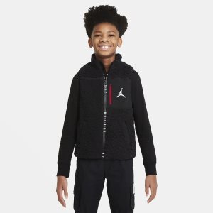 Boys' Nike Air Jordan Vest Black | JHERYTK-02