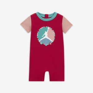 Girls' Nike Air Jordan Bodysuit Pink | EOVUBGZ-47