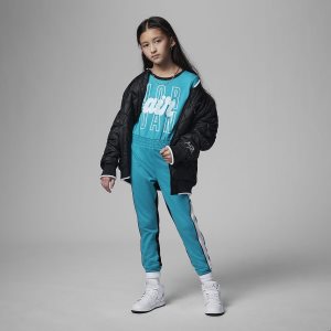Girls' Nike Air Jordan Bodysuit Turquoise | YQRHUTV-36
