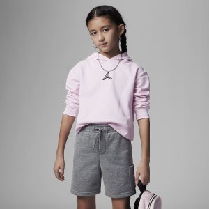 Girls' Nike Air Jordan Hoodie Pink | ZSJGAUK-34