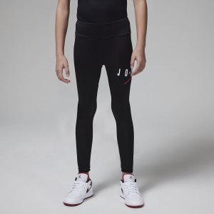 Girls' Nike Air Jordan Leggings Black | DAEWSPH-82