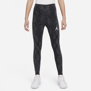 Girls' Nike Air Jordan Leggings Black | LWDTIMZ-35