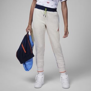 Girls' Nike Air Jordan Pants White | JOBAHSX-34