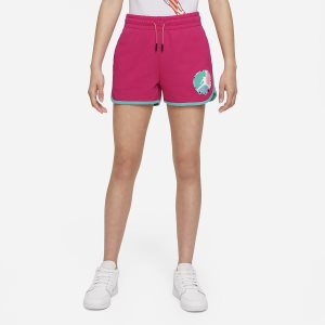 Girls' Nike Air Jordan Shorts Pink | FELGNWT-70