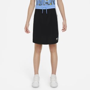 Girls' Nike Air Jordan Skirts Black | EPVJFIH-43