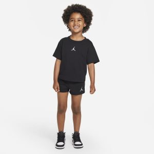 Girls' Nike Air Jordan T Shirts Light Blue | YAQXWGF-90