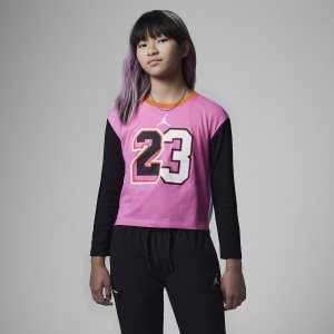 Girls' Nike Air Jordan T Shirts Multicolor | SRIWVXF-27
