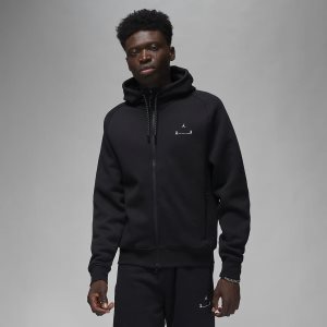 Men's Nike Air Jordan 23 Engineered Hoodie Black | OFATVYK-76