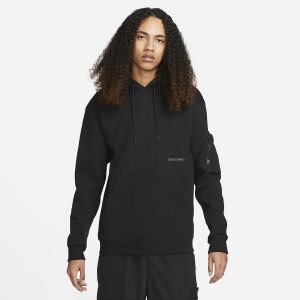 Men's Nike Air Jordan 23 Engineered Hoodie Olive / Grey | XVKNSQW-79