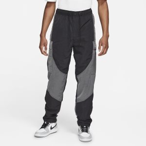 Men's Nike Air Jordan 23 Engineered Pants Black / Grey / Black / White | VOTABWD-48