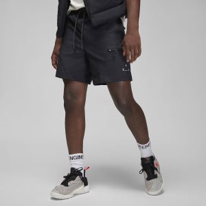 Men's Nike Air Jordan 23 Engineered Shorts Black / White | CMEVBJA-75