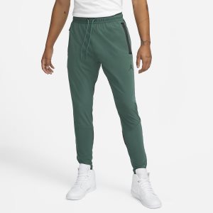 Men's Nike Air Jordan Air Pants Green / Black | OJWKVSU-92