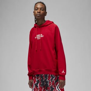 Men's Nike Air Jordan Dri-FIT Sport BC Pullover Red / White | JIBLOXQ-64