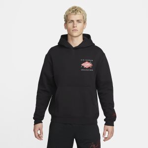 Men's Nike Air Jordan Essentials Hoodie Olive | DEPKBJS-32