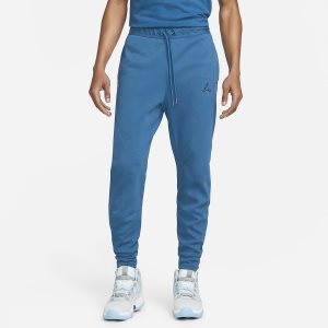 Men's Nike Air Jordan Essentials Pants Dark Blue / Dark Blue | NTPADMU-12
