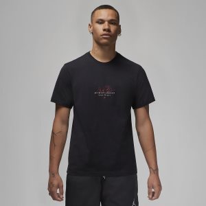 Men's Nike Air Jordan Essentials T Shirts Turquoise | CWVQKMB-03