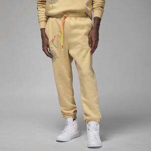 Men's Nike Air Jordan Flight MVP Pants Black | SWYIMJN-52