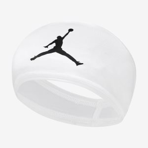 Men's Nike Air Jordan Headband White | XHRLGTS-31