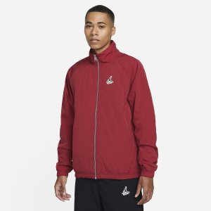 Men's Nike Air Jordan Jackets Burgundy | TYNVUQR-49