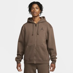 Men's Nike Air Jordan Jumpman Hoodie Brown / Black | PQXZSDE-91