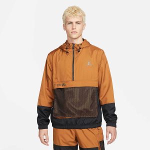 Men's Nike Air Jordan Jumpman Jackets Brown / Black | ACUEPFK-79