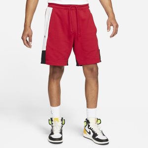 Men's Nike Air Jordan Jumpman Shorts Red / White / Black | XEVJBMY-34
