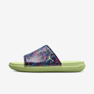 Men's Nike Air Jordan Play Luka Slides Multicolor | HZFSCDX-45
