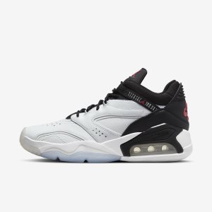 Men's Nike Air Jordan Point Lane ASW Lifestyle Shoes Black / White / Grey / Red | KXNZFEH-65